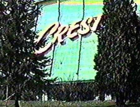 Crest Drive-In Theatre - Screen - Photo From Darryl Burgess (newer photo)